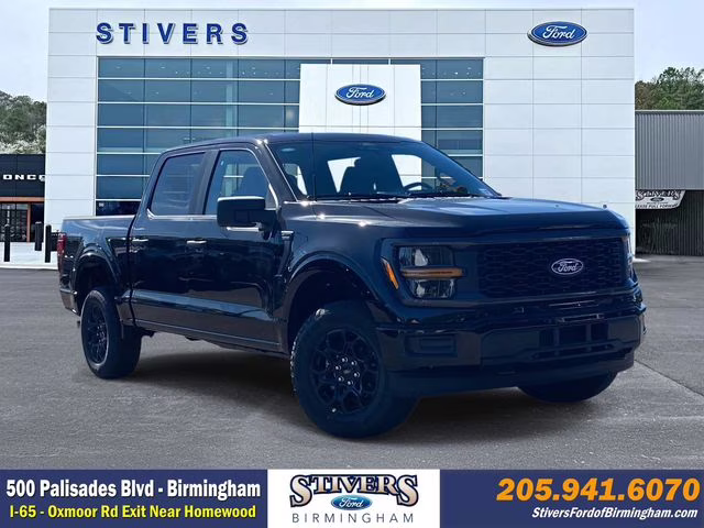 2026 Agate Black Metallic Ford F-150 STX 4X4 Truck