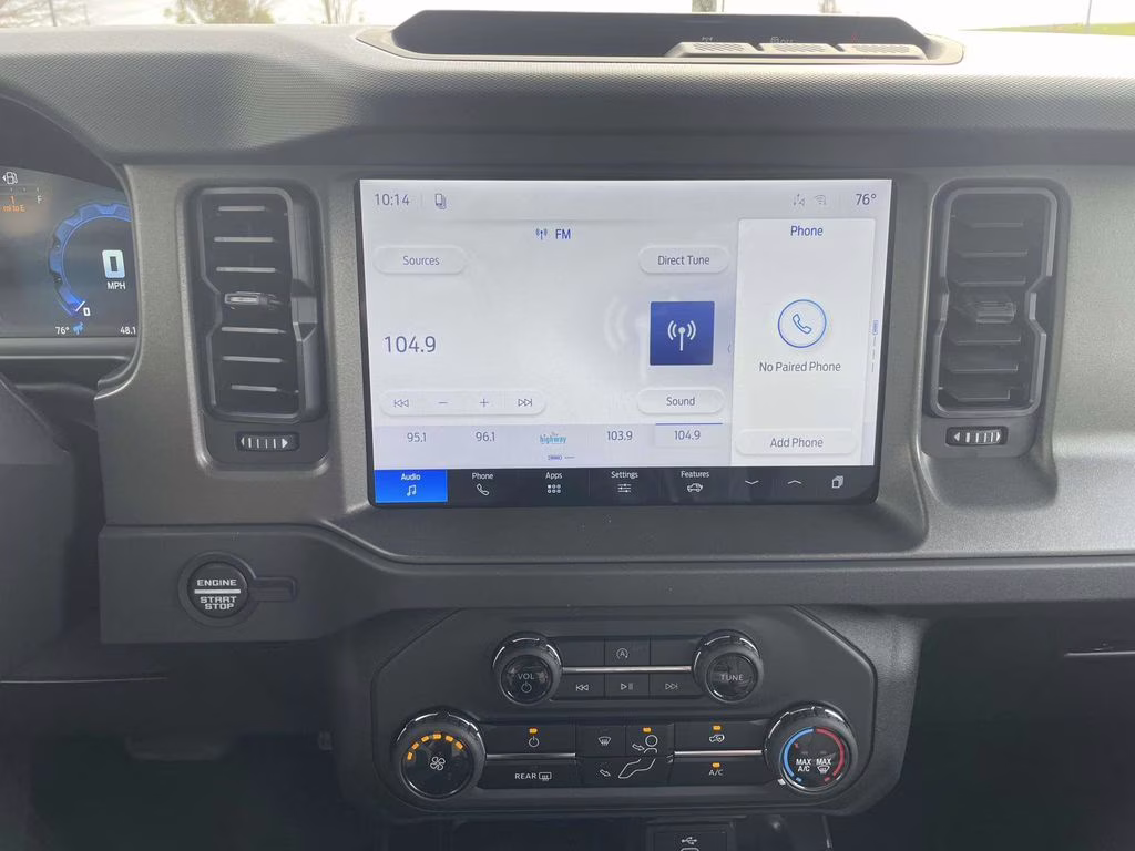 2026 Avalanche Gray Ford Bronco Base 4X4 SUV