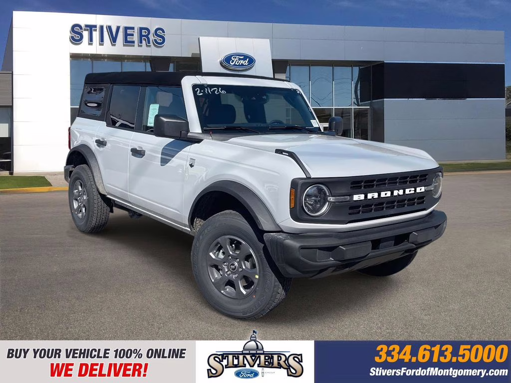 2026 Avalanche Gray Ford Bronco Big Bend 4X4 SUV