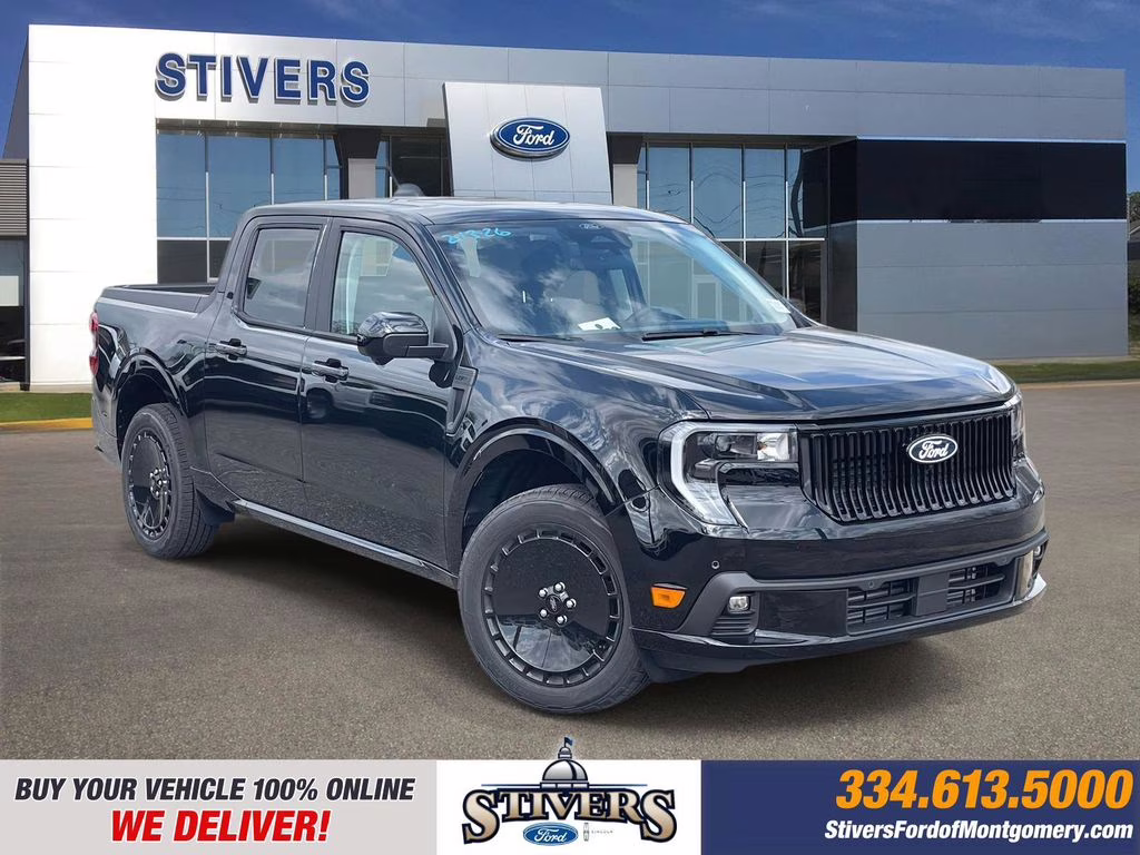 2026 Shadow Black Ford Maverick Lobo High AWD Truck