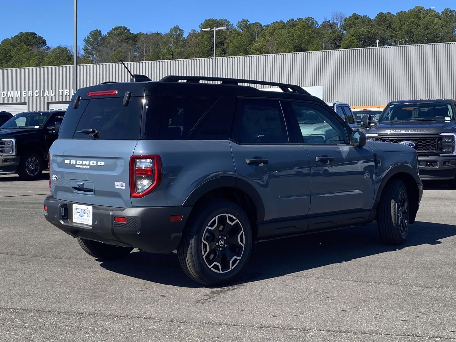 2026 Azure Gray Metallic Ford Bronco Sport Outer Banks 4X4 SUV