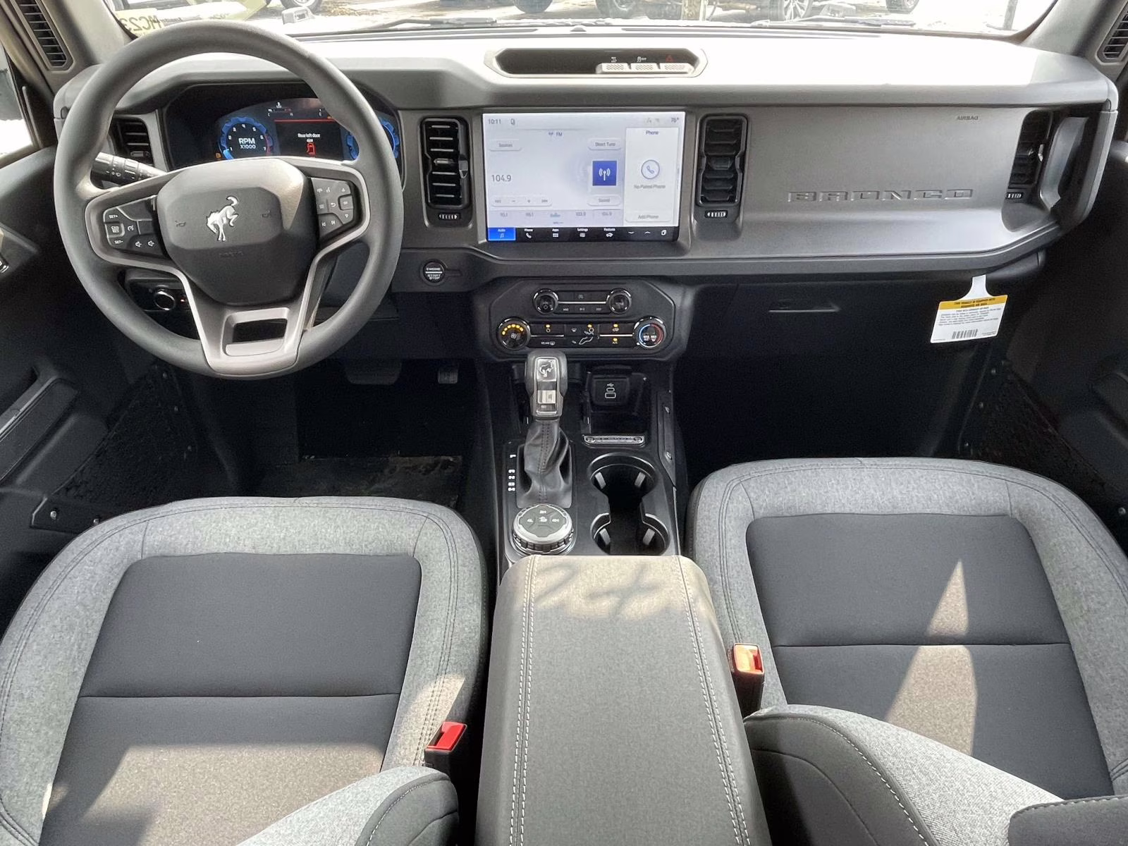 2026 Avalanche Gray Ford Bronco Base 4X4 SUV