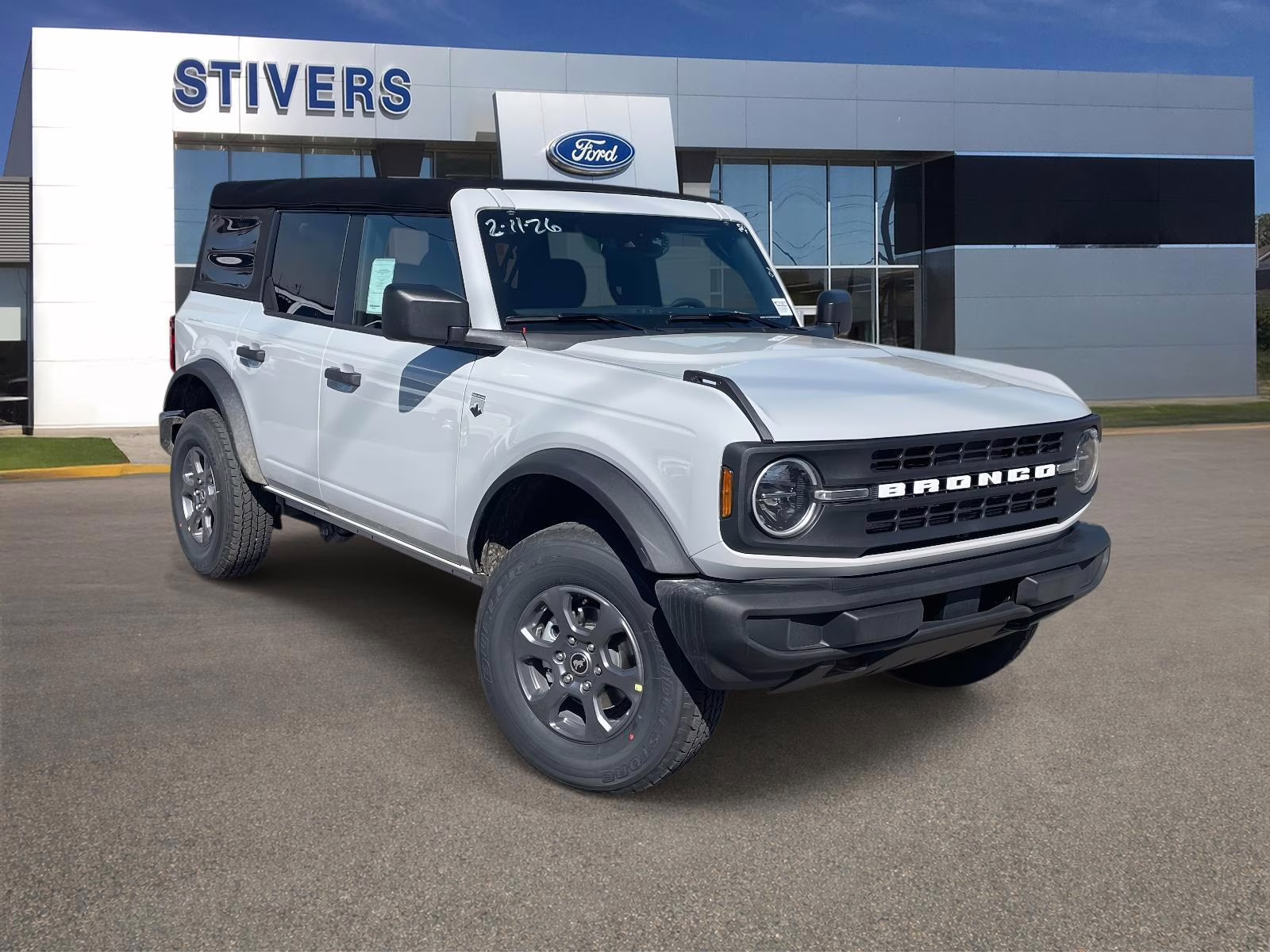 2026 Avalanche Gray Ford Bronco Big Bend 4X4 SUV