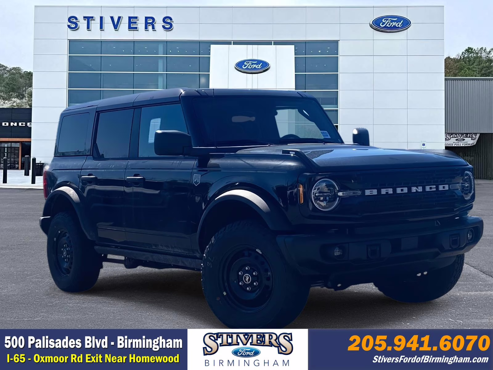 2026 Shadow Black Ford Bronco Big Bend 4X4 SUV