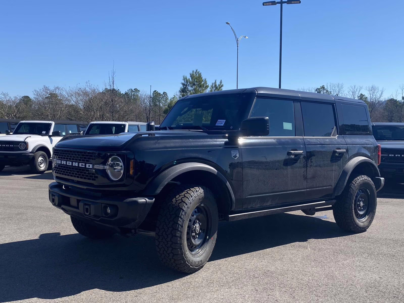 2026 Shadow Black Ford Bronco Big Bend 4X4 SUV
