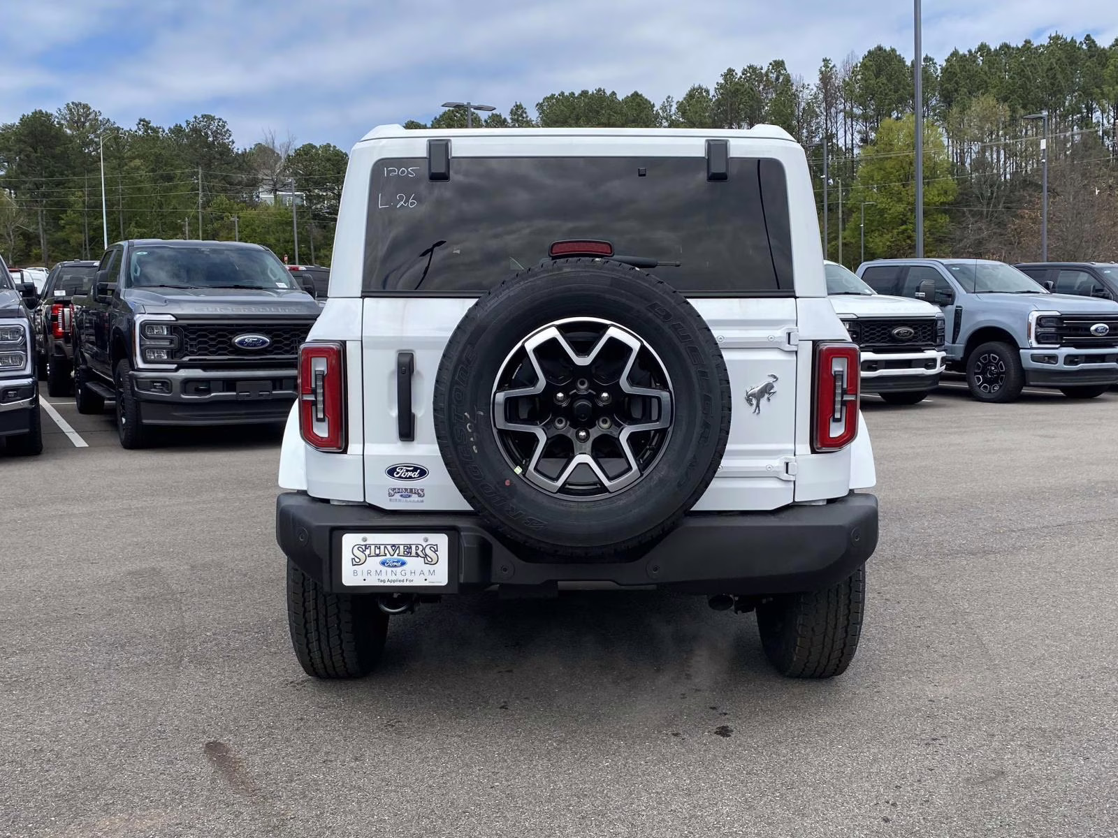 2026 Oxford White Ford Bronco Outer Banks 4X4 SUV