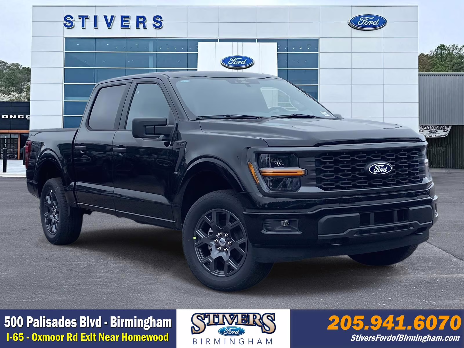 2026 Black Metallic Ford F-150 STX 4X4 Truck