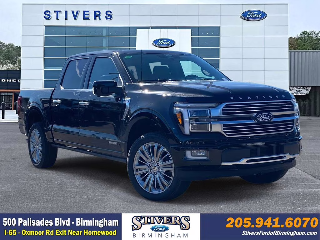 2026 Black Metallic Ford F-150 Platinum 4X4 Truck