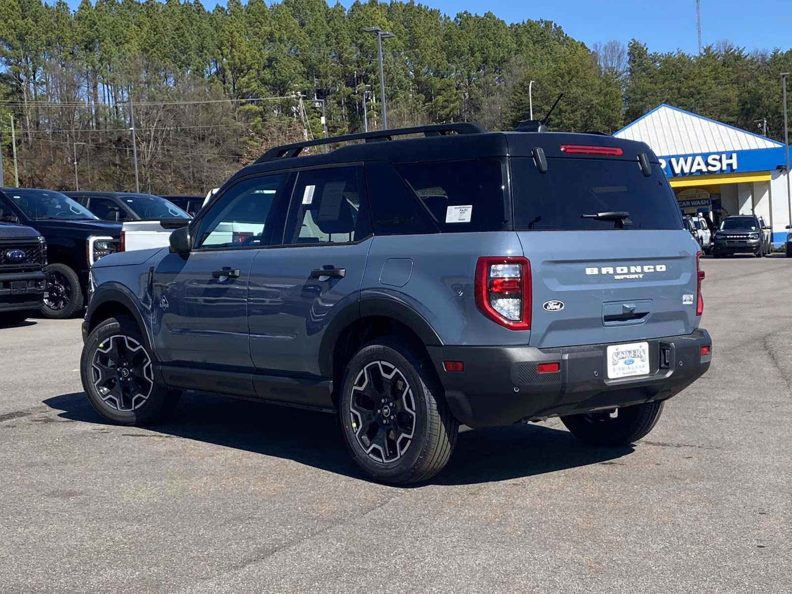 2026 Azure Gray Metallic Ford Bronco Sport Outer Banks 4X4 SUV