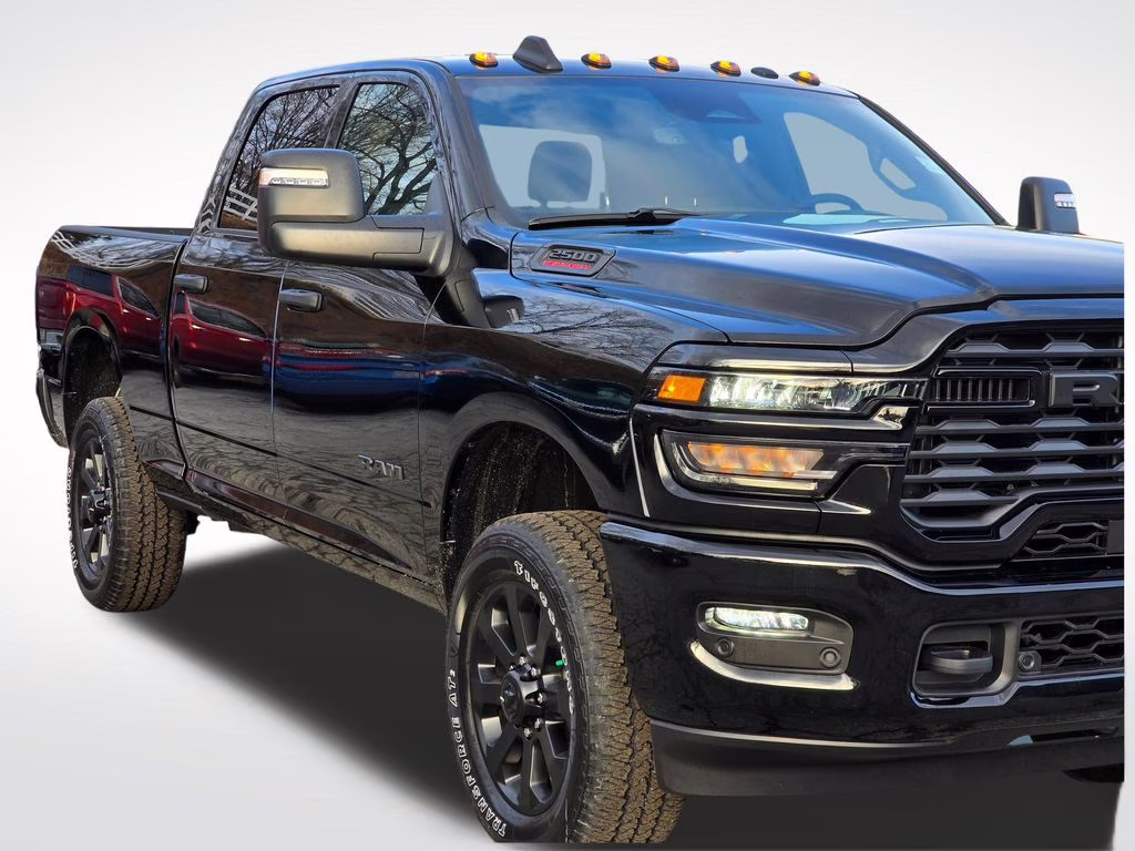 2026 Diamond Black Crystal Pearlcoat Ram 2500 Big Horn 4X4 Truck
