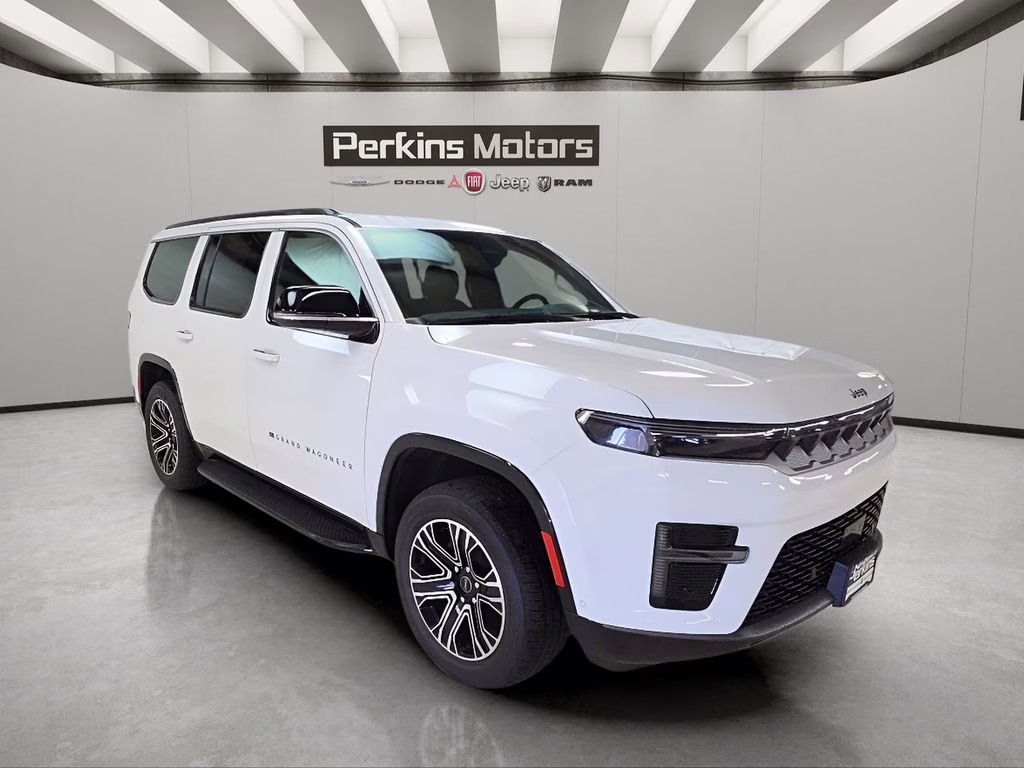 2026 Bright White Clearcoat Jeep Grand Wagoneer Grand Wagoneer 4X4 SUV