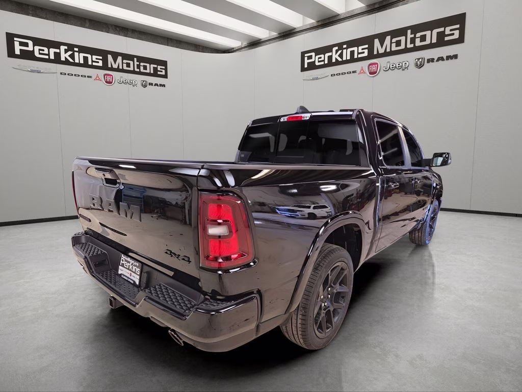 2026 Diamond Black Crystal Pearlcoat Ram 1500 Laramie 4X4 Truck