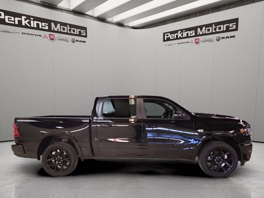 2026 Diamond Black Crystal Pearlcoat Ram 1500 Laramie 4X4 Truck