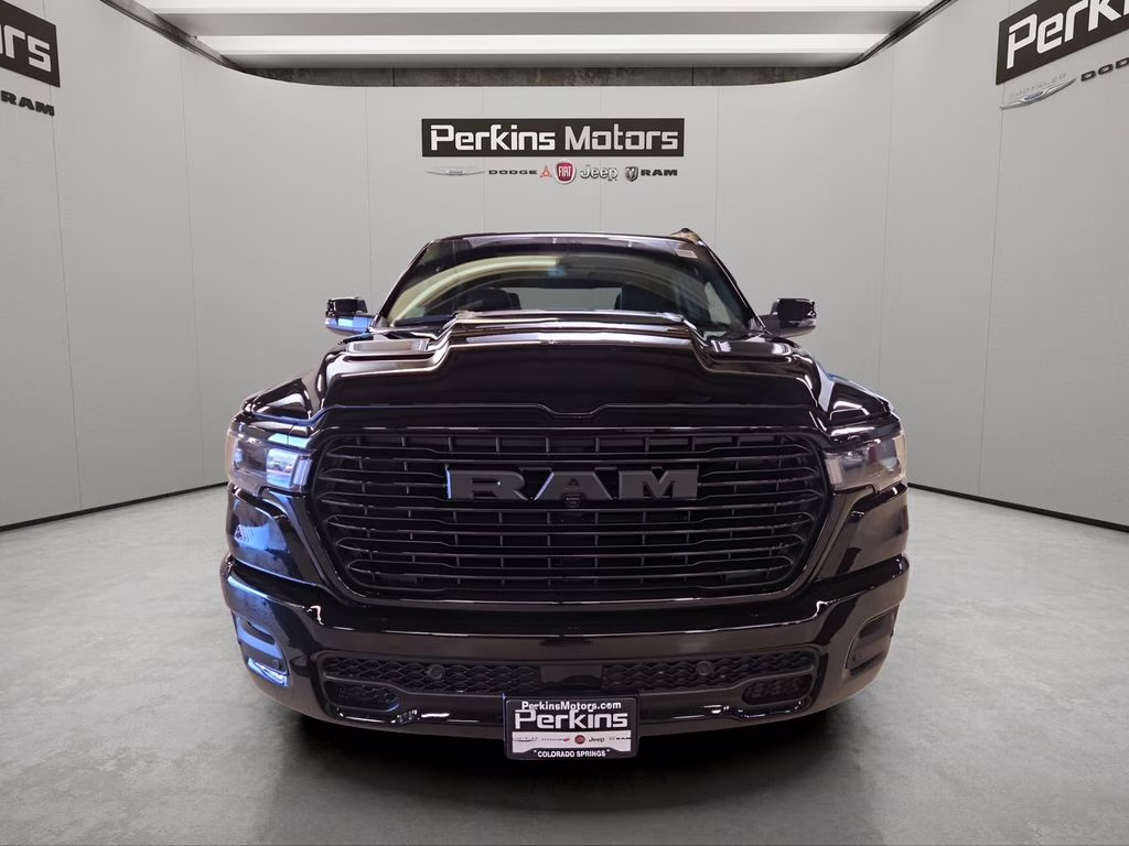 2026 Diamond Black Crystal Pearlcoat Ram 1500 Laramie 4X4 Truck