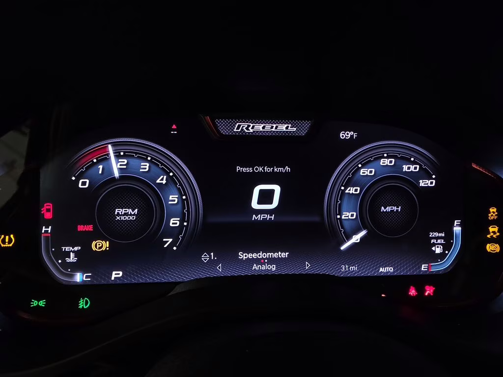 2026 Forged Blue Metallic Ram 1500 Rebel 4X4 Truck