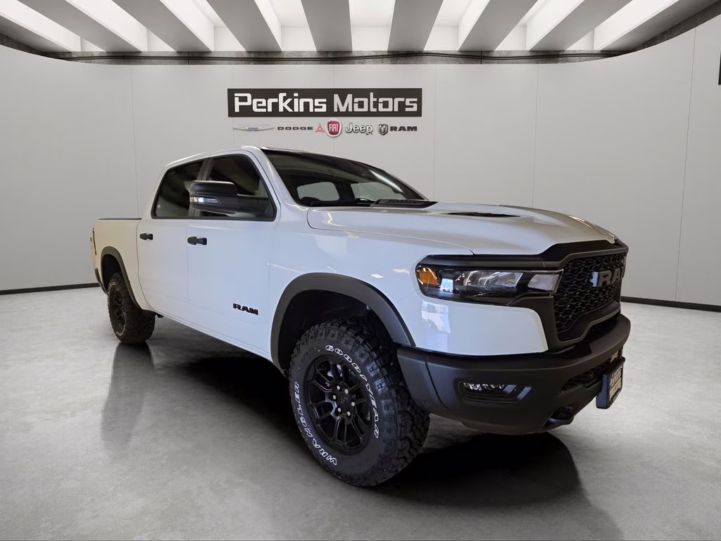 2026 Bright White Clearcoat Ram 1500 Rebel 4X4 Truck