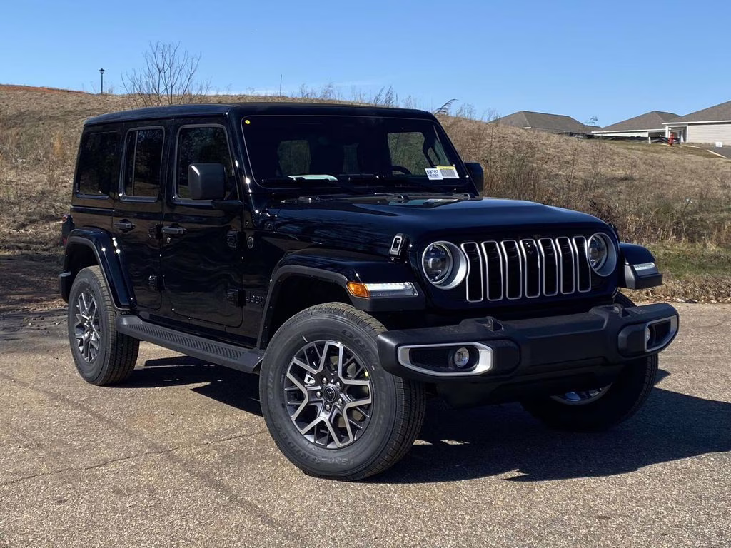 2026 Black Clearcoat Jeep Wrangler Sahara 4X4 SUV