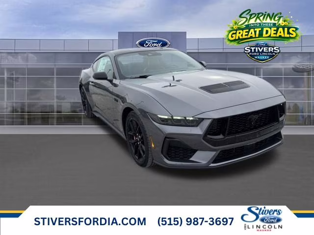 2026 Gray Ford Mustang RWD Coupe