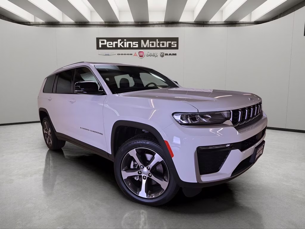 2026 Bright White Clearcoat Jeep Grand Cherokee L Limited 4X4 SUV