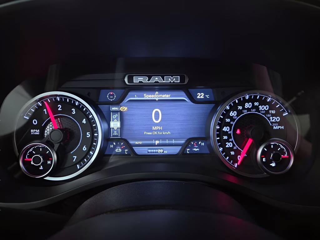 2026 Forged Blue Metallic Ram 1500 Big Horn/Lone Star 4X4 Truck