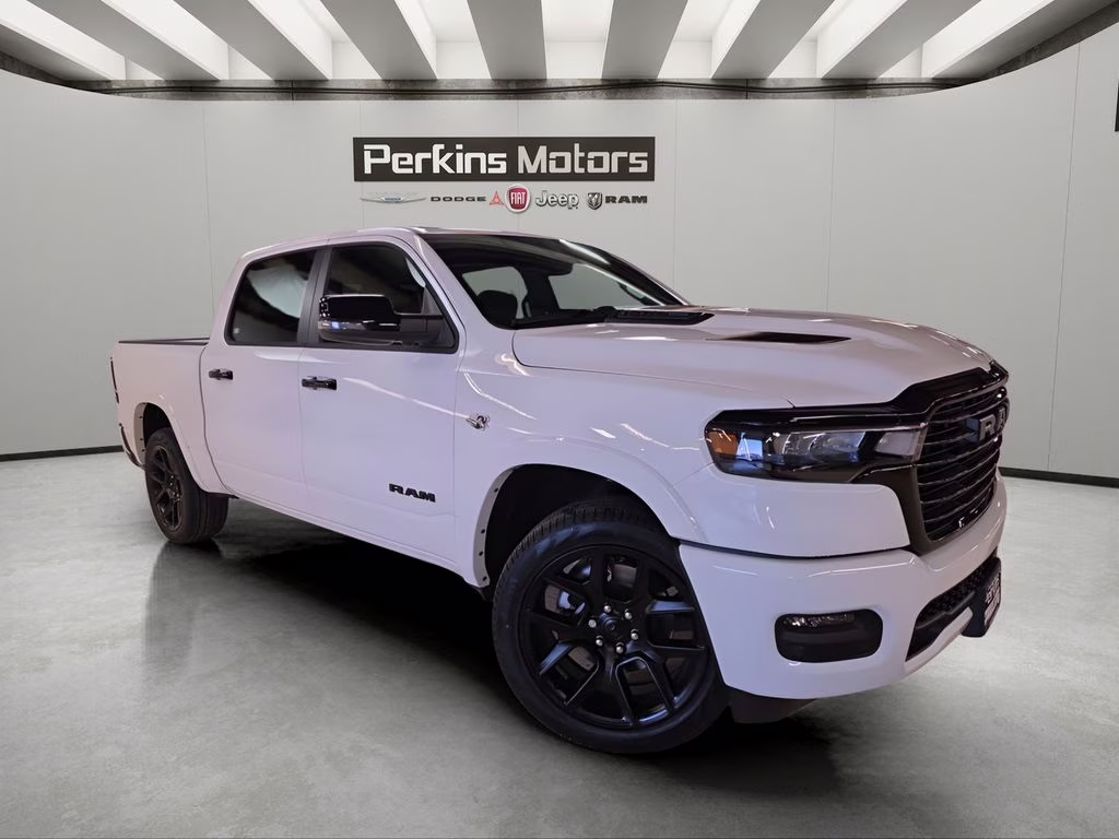 2026 Bright White Clearcoat Ram 1500 Laramie 4X4 Truck