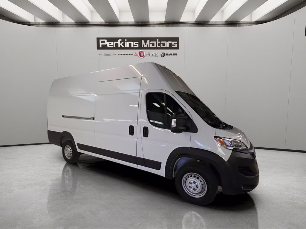 2026 Bright White Clearcoat Ram ProMaster 3500 Super High Roof FWD Van
