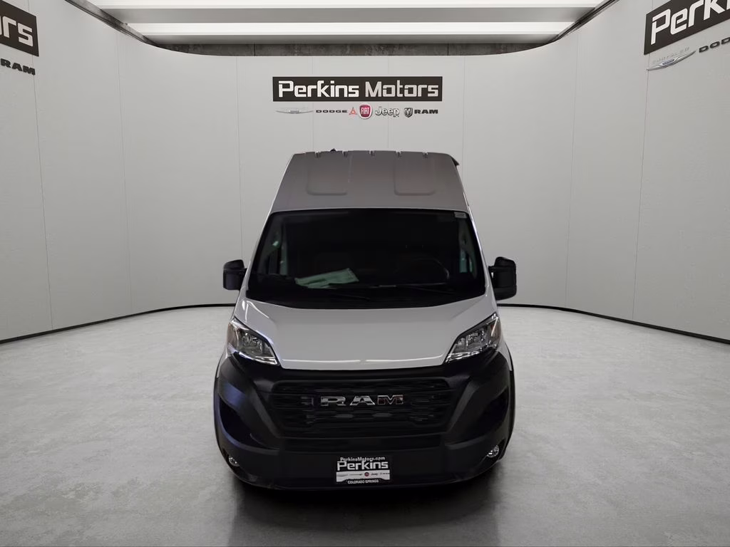 2026 Bright White Clearcoat Ram ProMaster 3500 Super High Roof FWD Van
