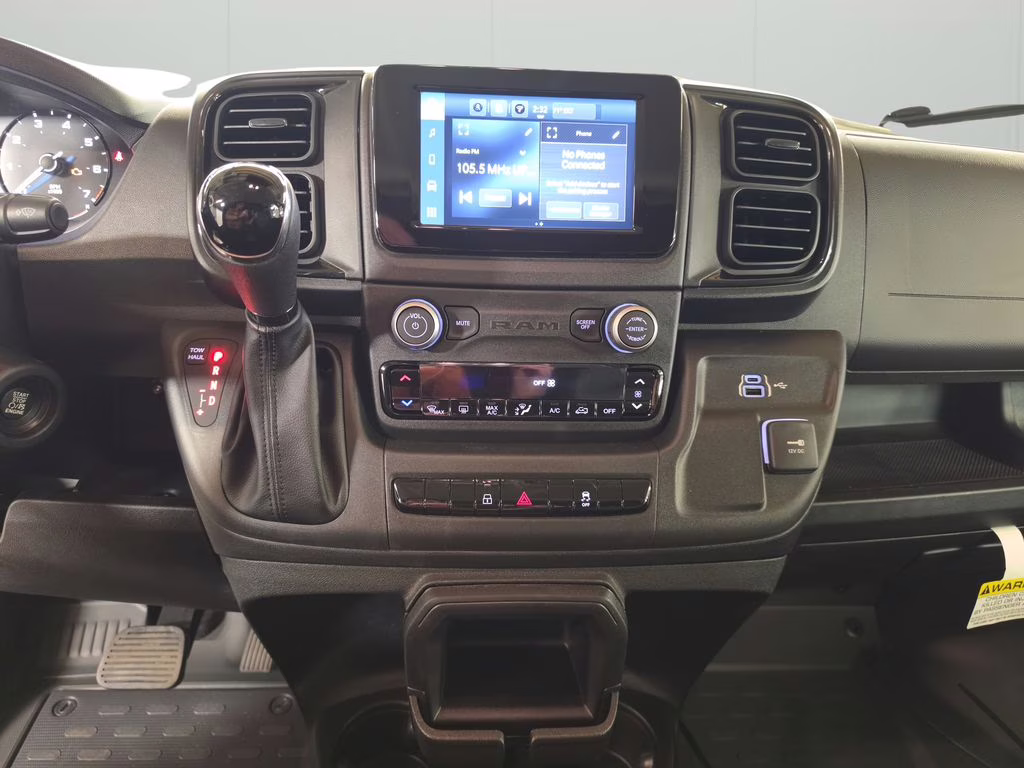 2026 Bright White Clearcoat Ram ProMaster 3500 Super High Roof FWD Van