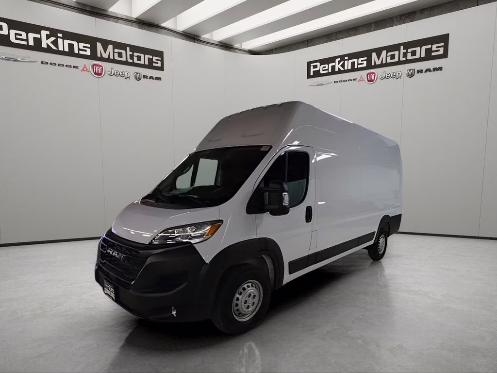 2026 Bright White Clearcoat Ram ProMaster 3500 Super High Roof FWD Van