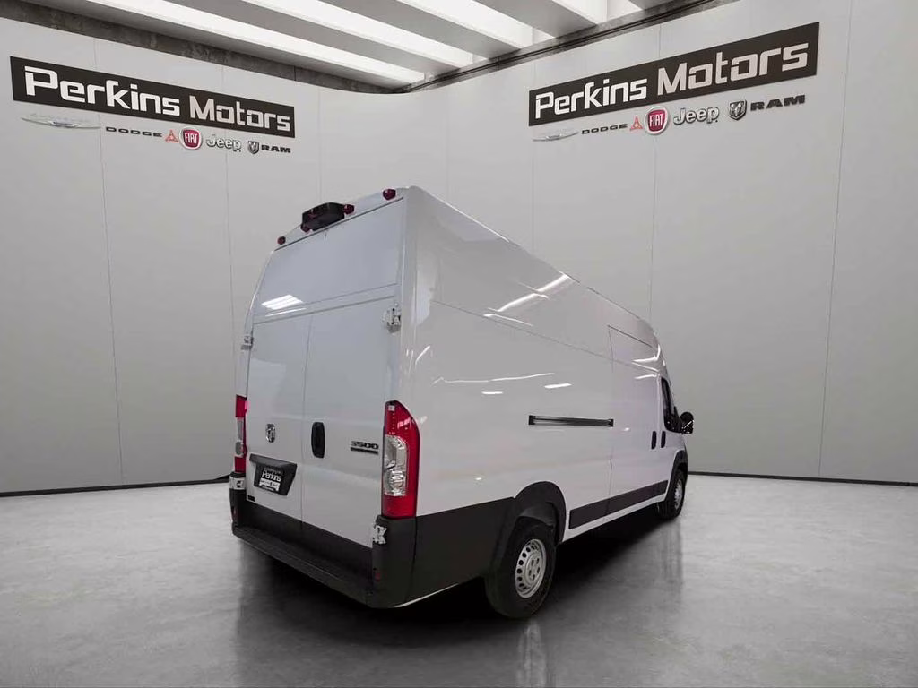 2026 Bright White Clearcoat Ram ProMaster 3500 Super High Roof FWD Van
