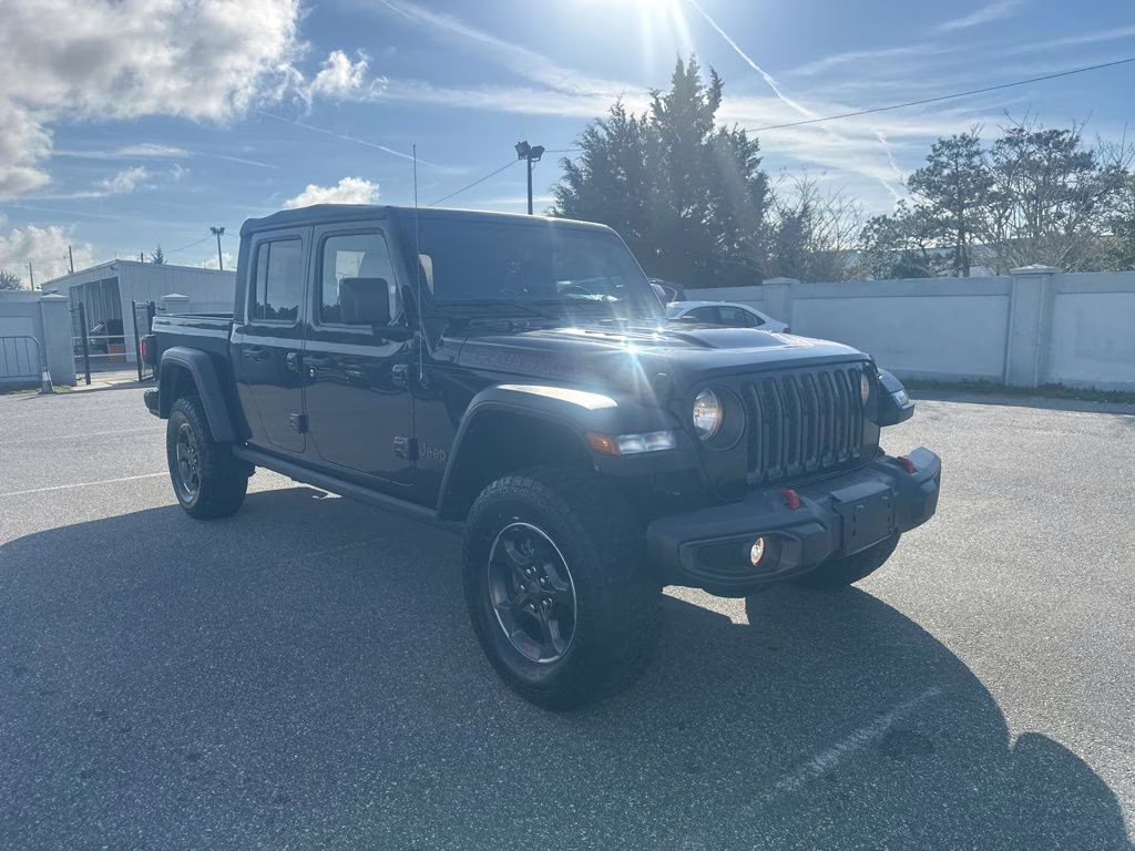 2022 Black Clearcoat Jeep Gladiator Rubicon 4X4 Truck