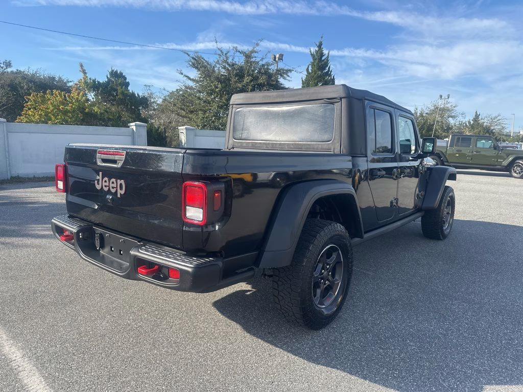 2022 Black Clearcoat Jeep Gladiator Rubicon 4X4 Truck