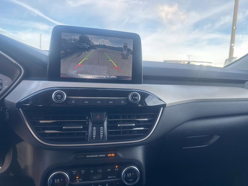 2021 Maroon Ford Escape SEL AWD SUV