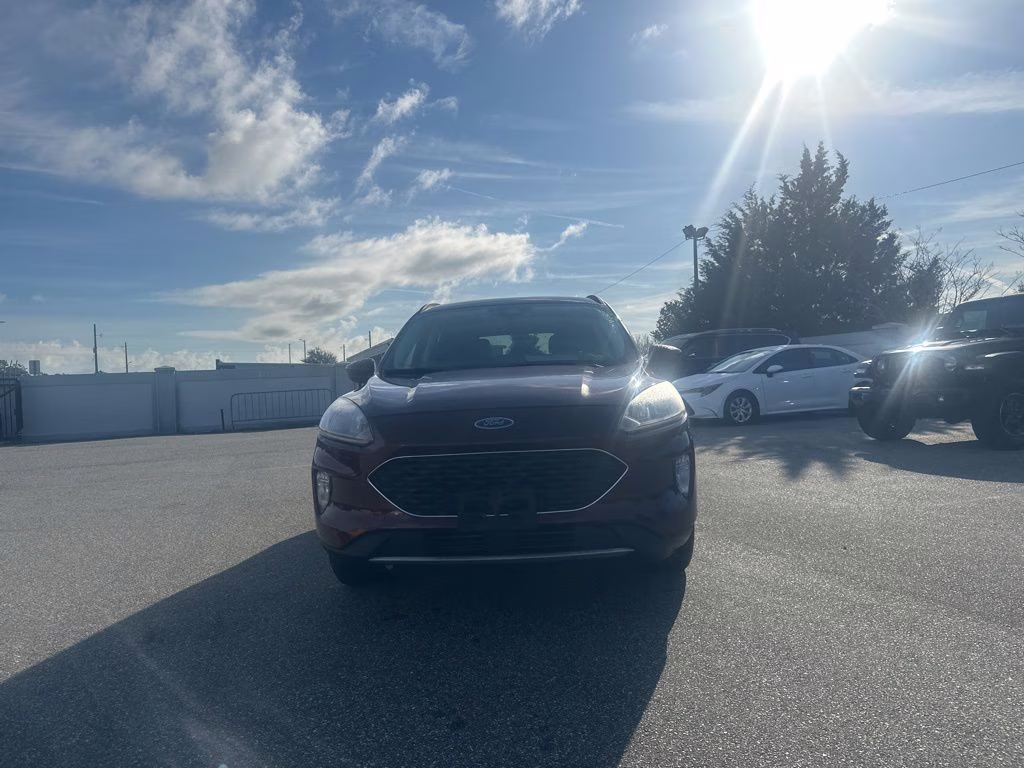 2021 Maroon Ford Escape SEL AWD SUV