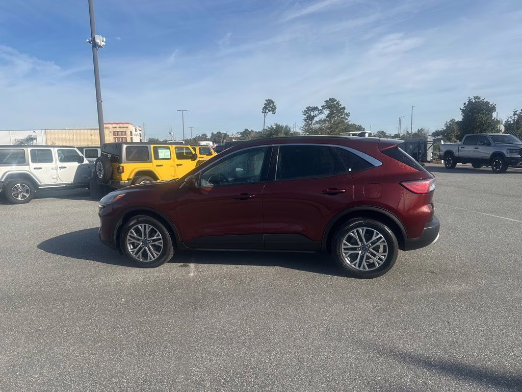 2021 Maroon Ford Escape SEL AWD SUV