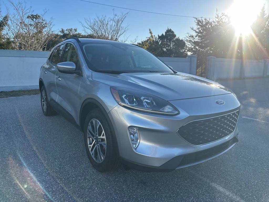 2021 Gray Ford Escape SEL AWD SUV