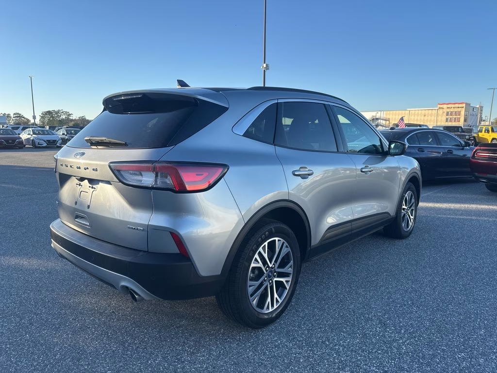 2021 Gray Ford Escape SEL AWD SUV