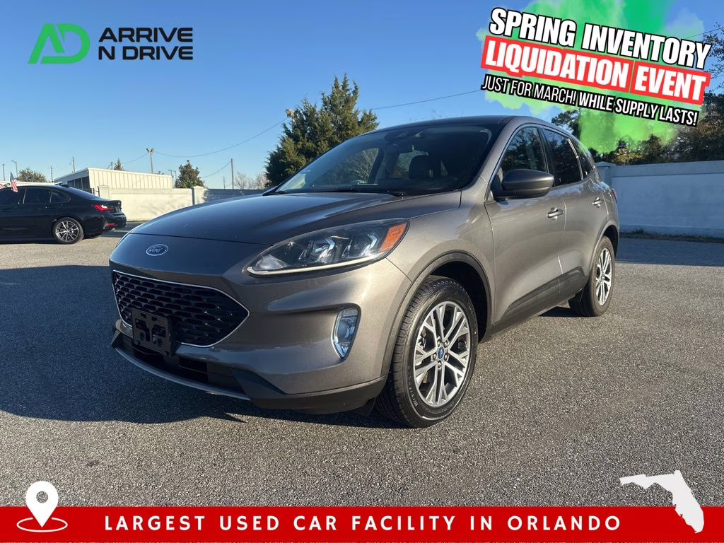 2022 Gray Ford Escape SEL AWD SUV