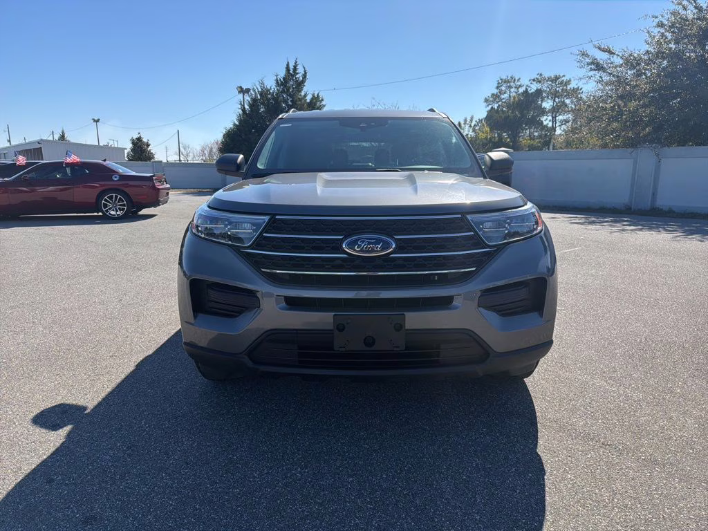2021 Black Ford Explorer XLT 4X4 SUV