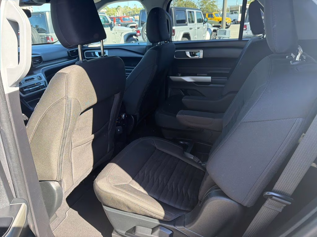 2021 Black Ford Explorer XLT 4X4 SUV