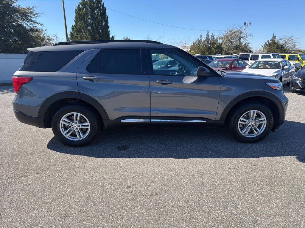 2021 Black Ford Explorer XLT 4X4 SUV