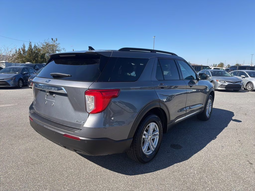 2021 Black Ford Explorer XLT 4X4 SUV