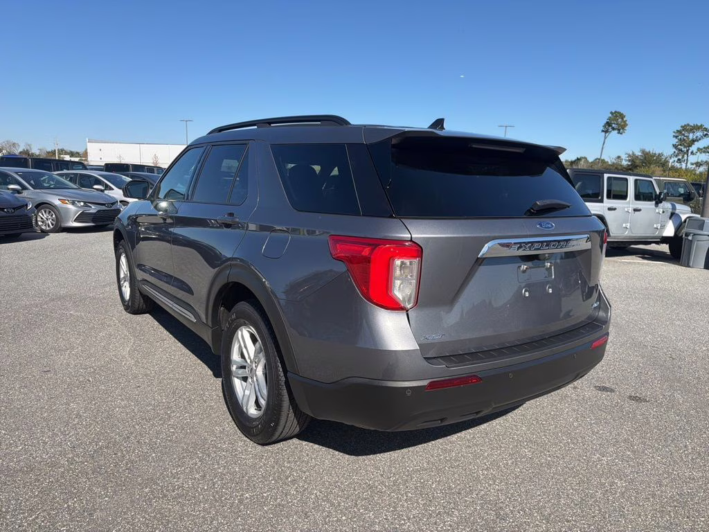 2021 Black Ford Explorer XLT 4X4 SUV