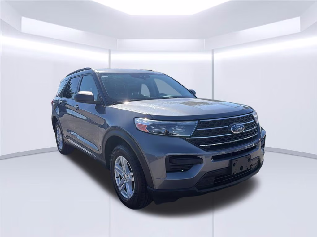 2021 Carbonized Gray Metallic Ford Explorer XLT 4X4 SUV