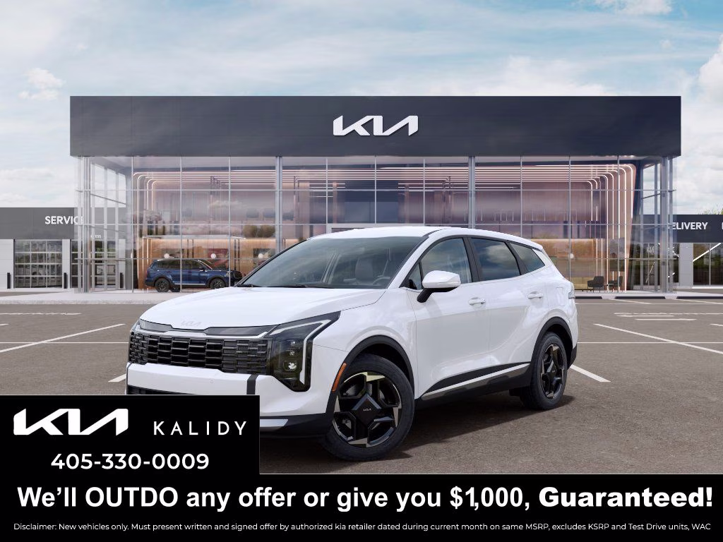 2026 Glacial White Pearl Kia Sportage EX FWD SUV