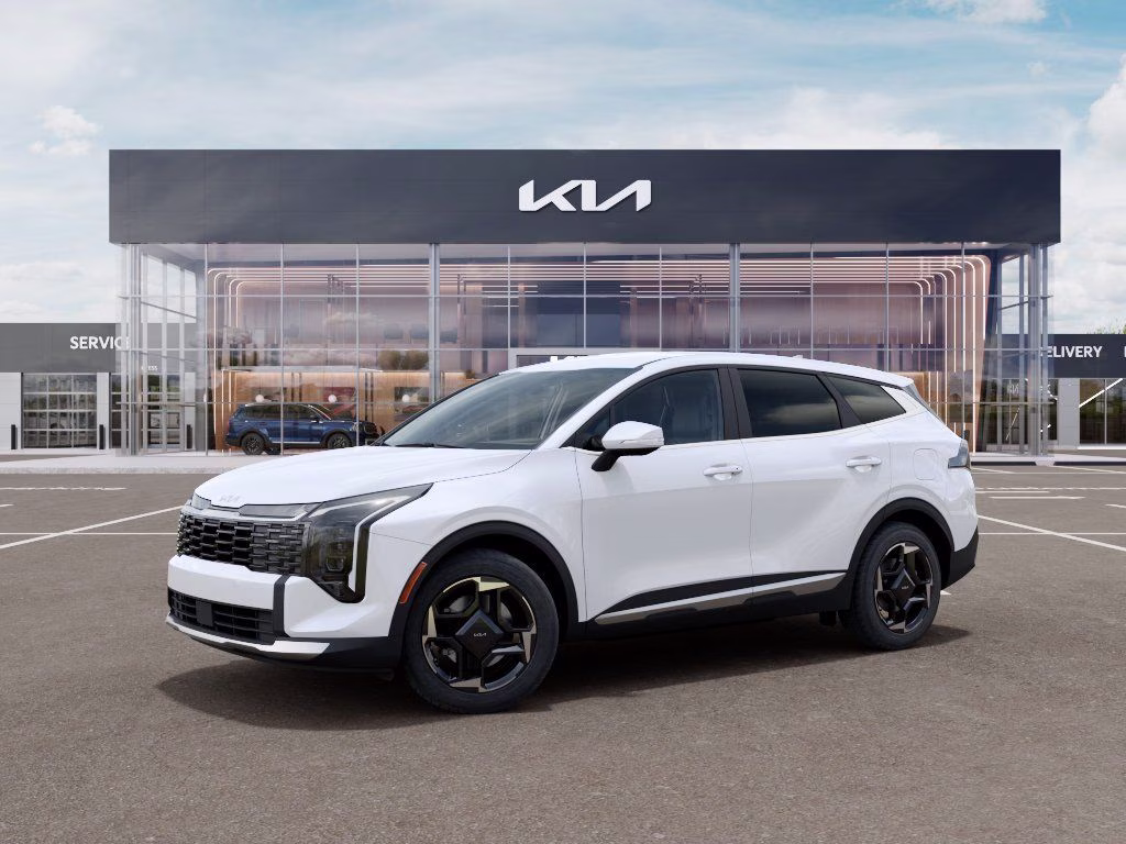2026 Glacial White Pearl Kia Sportage EX FWD SUV