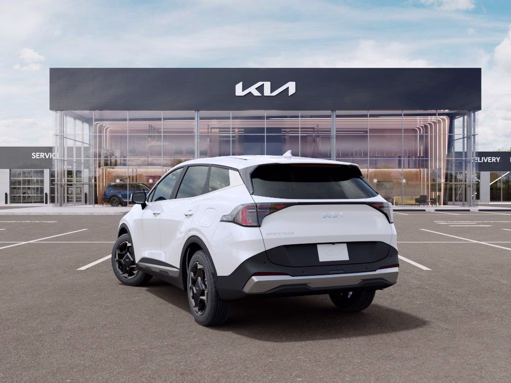 2026 Glacial White Pearl Kia Sportage EX FWD SUV