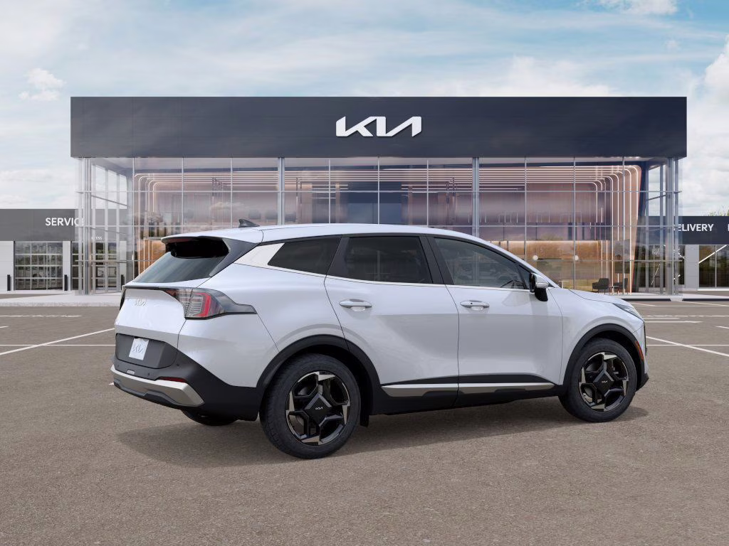 2026 Glacial White Pearl Kia Sportage EX FWD SUV