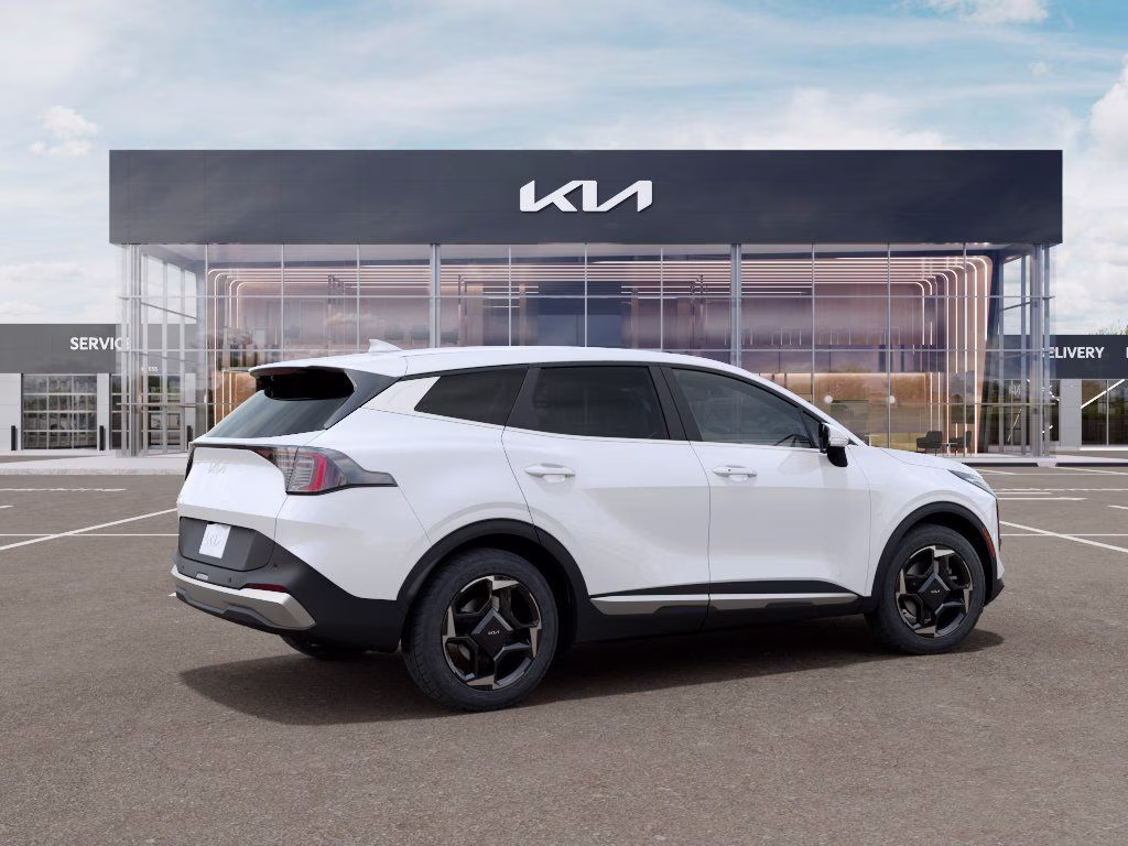 2026 Glacial White Pearl Kia Sportage EX FWD SUV