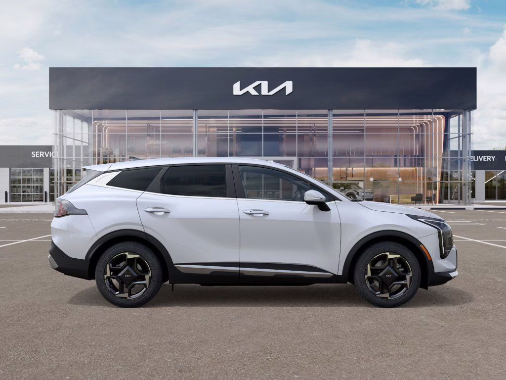 2026 Glacial White Pearl Kia Sportage EX FWD SUV